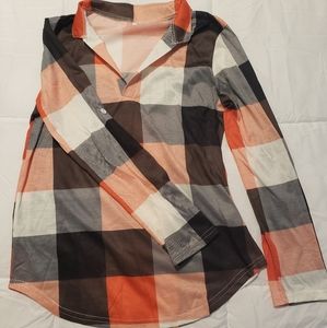 Size Small, Fall Vibes, Thankgiving Top, Long Sleeve, Unknown Brand